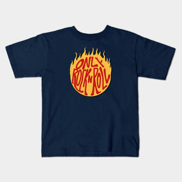 rocknroll Kids T-Shirt by kating